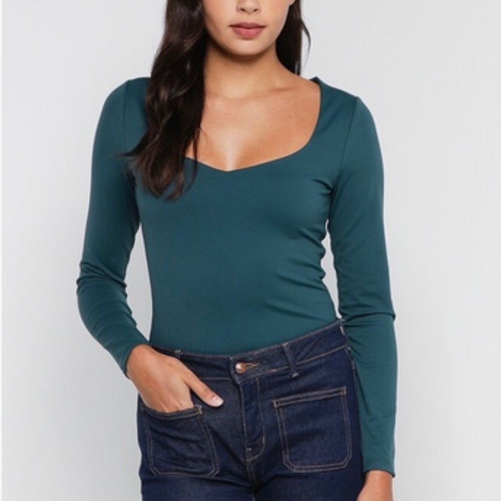 Abercrombie Seamless Sweetheart Bodysuit